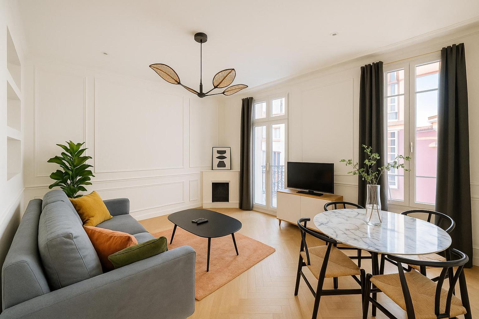 Newly Renovated Apartment With Balcony, Ac, Fiber Internet Monte-Carlo Kültér fotó