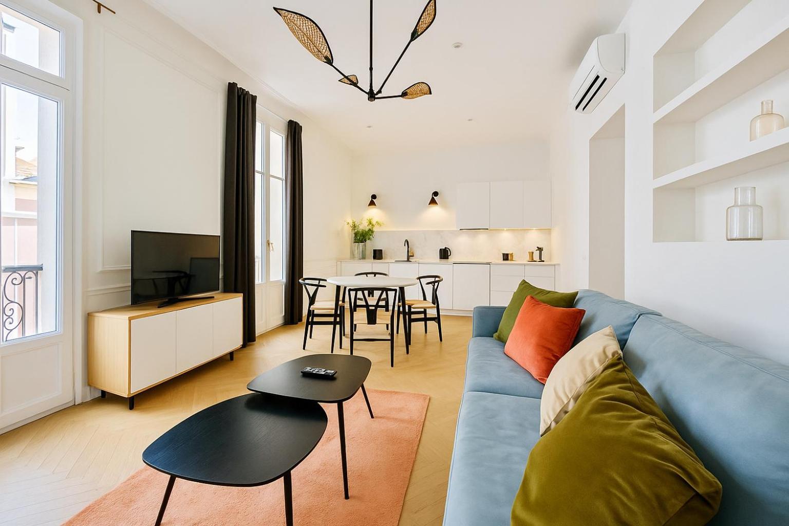 Newly Renovated Apartment With Balcony, Ac, Fiber Internet Monte-Carlo Kültér fotó